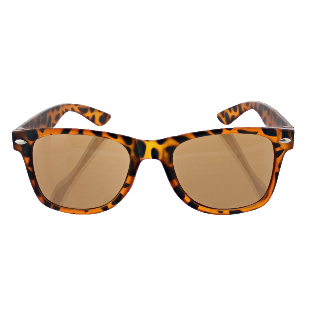 Zac's Alter Ego - Tortoiseshell / Matte Finish UV400 Wayfarer Sunglasses Sunglasses